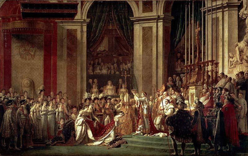 Jacques-Louis David The Coronation of Napoleon